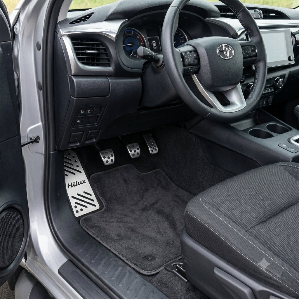 Descanso de Pé - Toyota Hilux - 2019 á 2026
